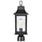 Nuvo Stillwell Outdoor Post Lantern 1 Light Matte Black Finish 60/5957 - alternate 4